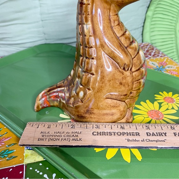 70s Dripglaze Crocodile Bank - Picture 3 of 10